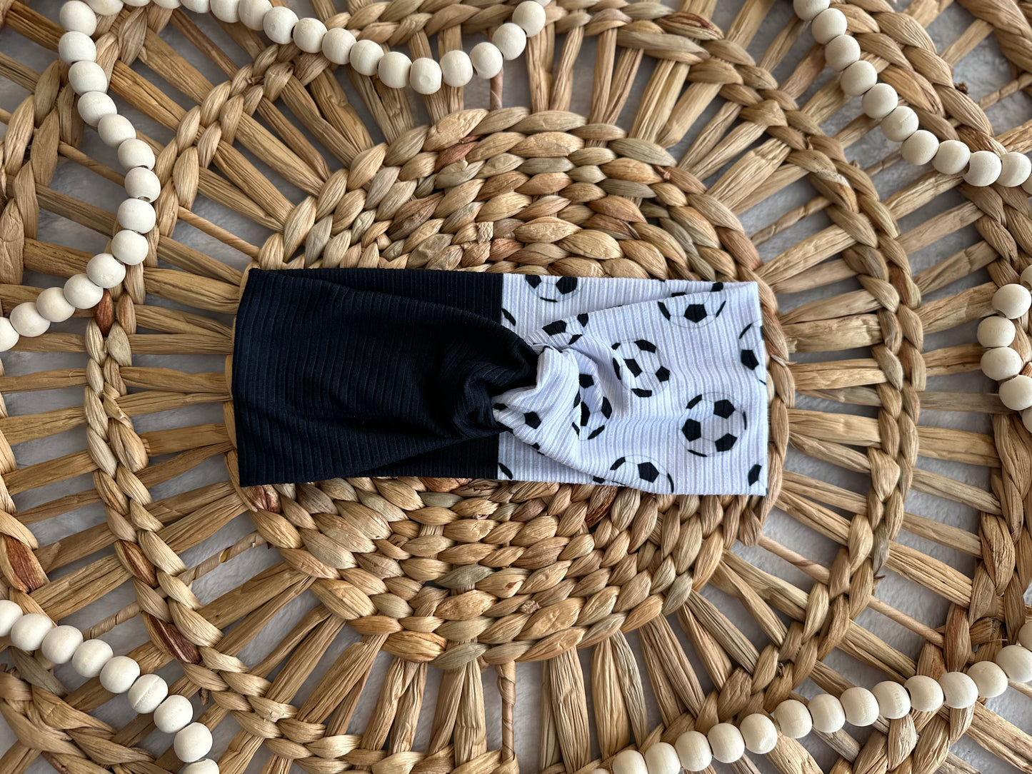 Adult Twist Headband Soccer