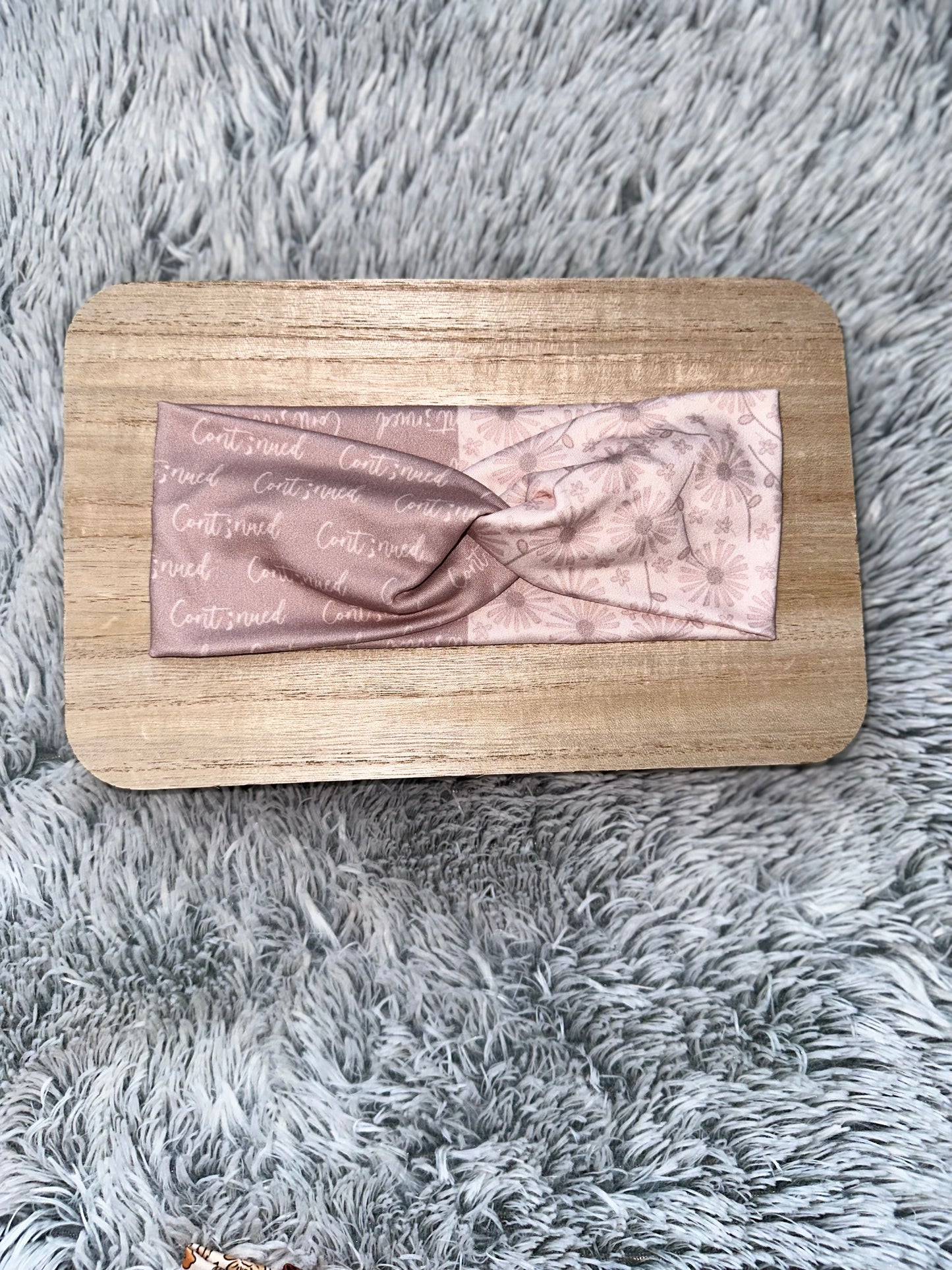 Adult Twist Headband Cont;nued