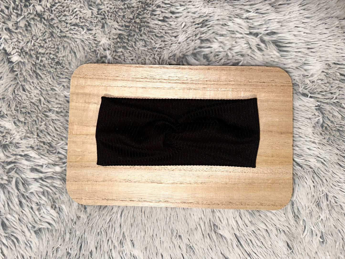 Adult Twist Headbands Black