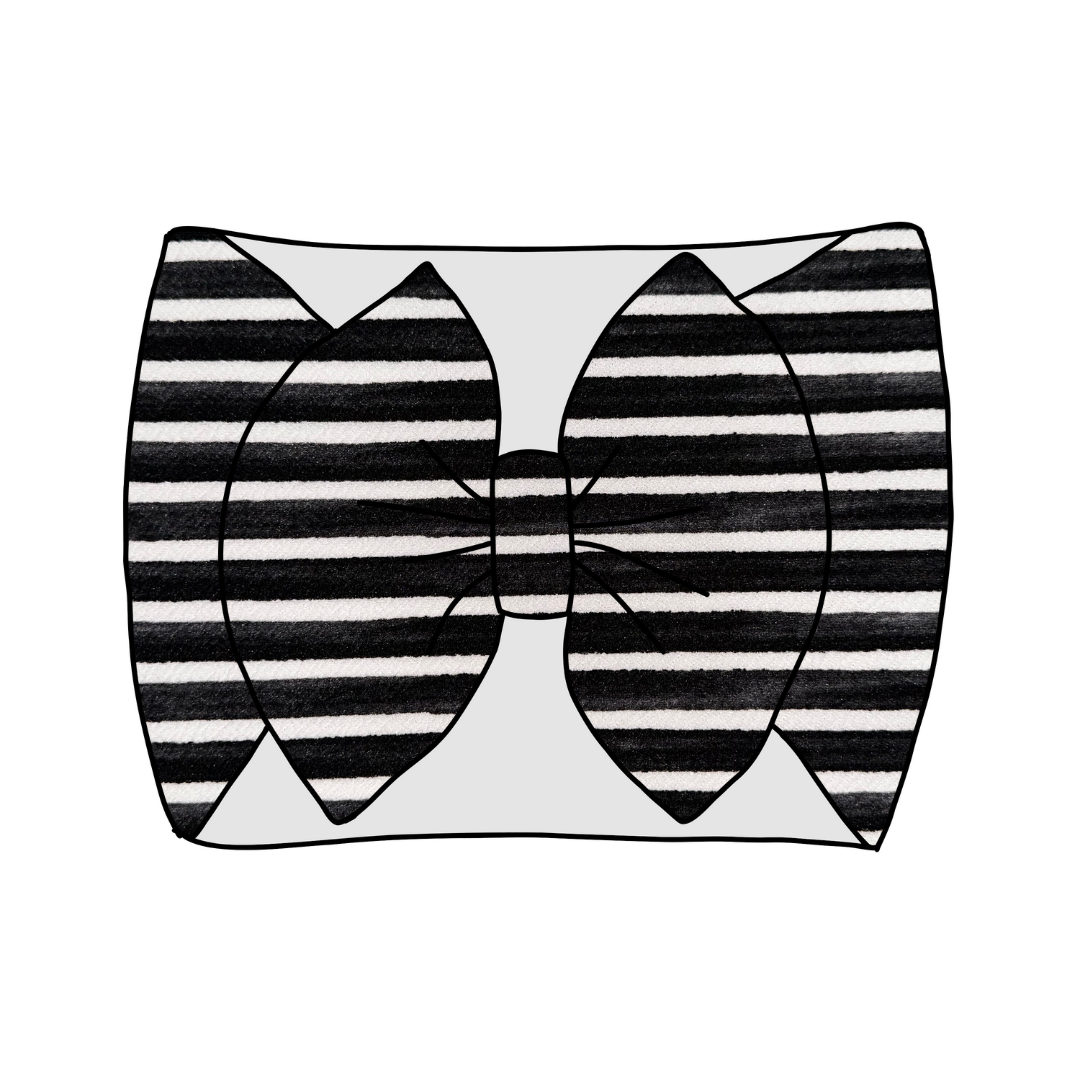 Black White & Gray Stripes