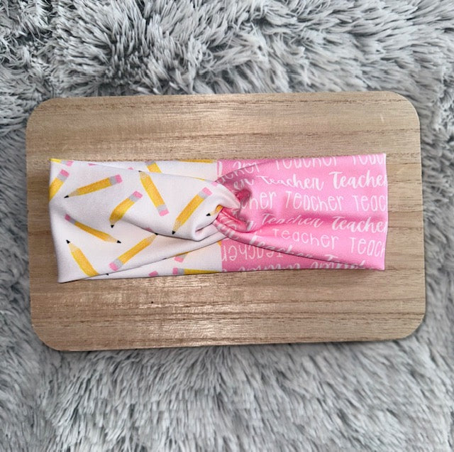 Adult Twist Headband Teacher