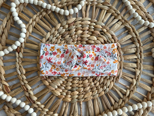 Adult Twist Headband New Spring Floral