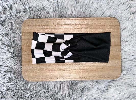 Adult Twist Headband Race Day