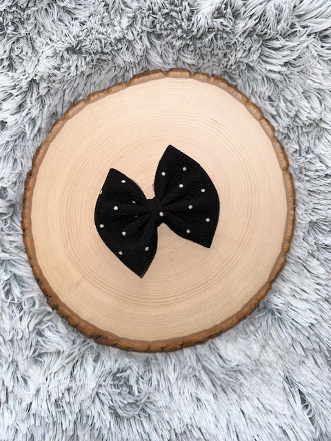 Black with White Dots